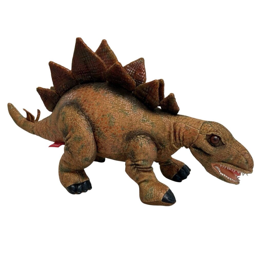 2016 FAO Schwartz Toys R Us Exclusive Realistic Stegosaurus Plush Stuffed Animal